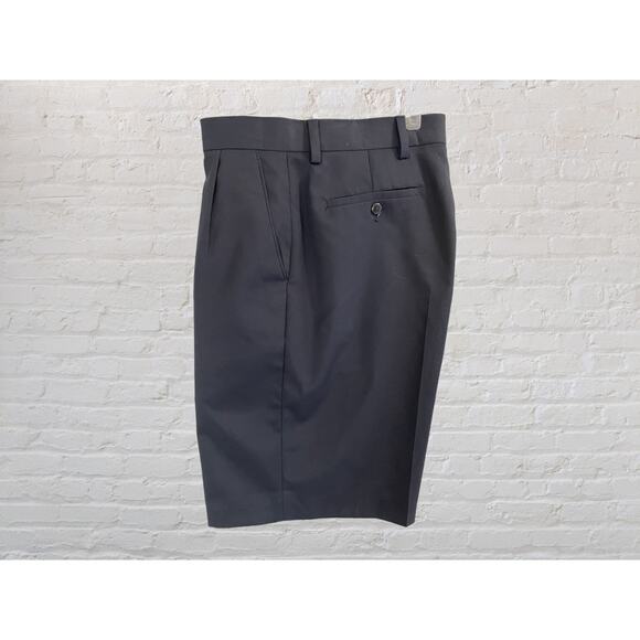 Alan Flusser Golf Shorts, Navy Pleated front, NWOT, Dress shorts, Sz 34 - Picture 1 of 5